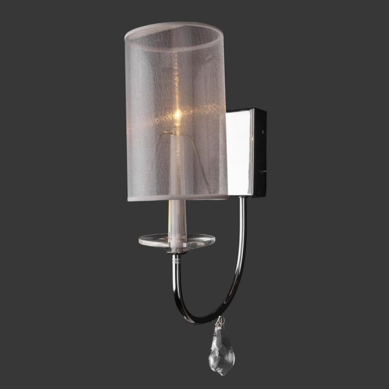 Бра настенное накладное Brille BL-062W/1 галогенное с абажуром