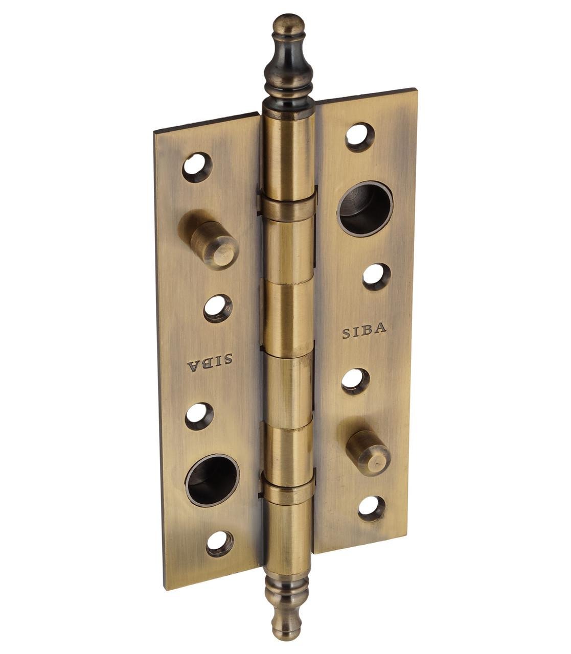 Петля дверна Siba універсальна з протиорізами 150 мм Бронза антична (2 BB 150*80*3ММ СНР AB) Петля дверна Siba універсальна з протиорізами 150 мм Бронза антична (2 BB 150*80*3ММ СНР AB)