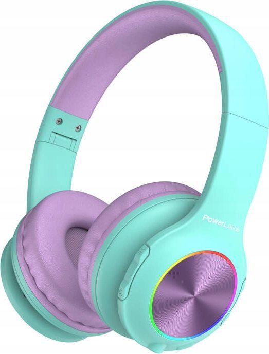 Навушники з мікрофоном PowerLocus Pled Blue/Purple (548050)