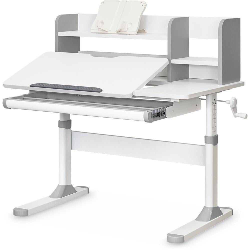 Парта детская школьная Evo-kids TH-330 Grey с креслом Evo-kids Mio Lite G TH-330 W/G/Y-208 G Серый - фото 4 Парта детская школьная Evo-kids TH-330 Grey с креслом Evo-kids Mio Lite G TH-330 W/G/Y-208 G Серый - фото 4