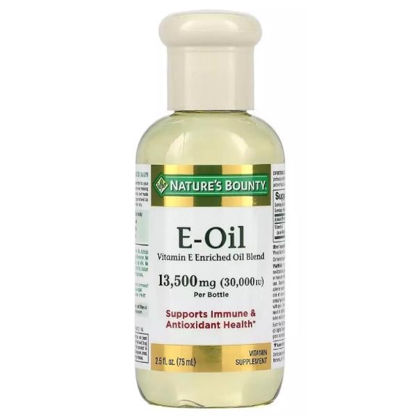 Вітамін E Nature's Bounty Vitamin E-Oil 30000 IU 74 мл 296 порцій (000021700)