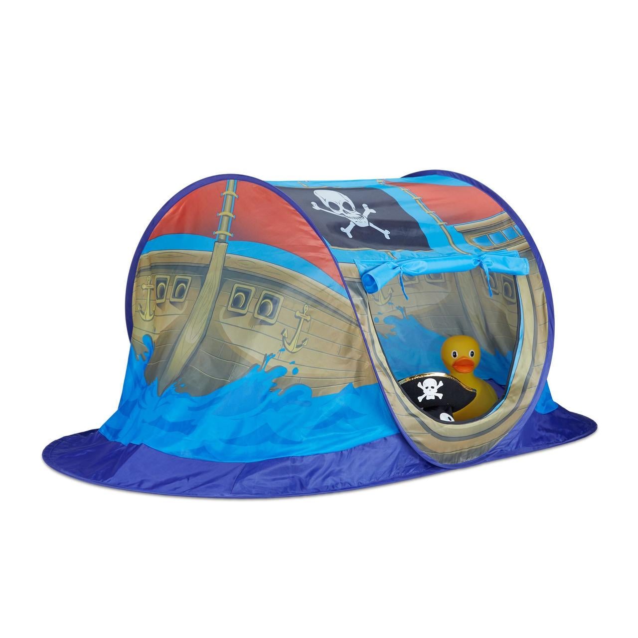Палатка детская Relaxdays Пиратский корабль (2278285850)