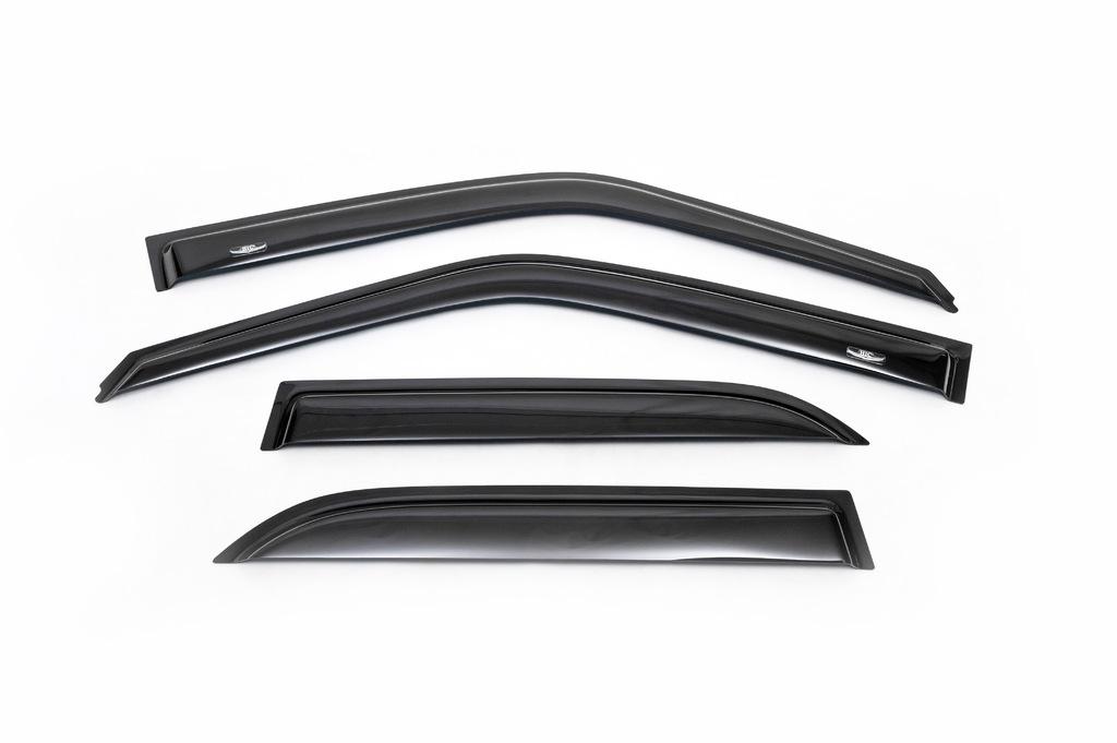 Ветровики SD HIC для Mercedes E-сlass W124 1984-1997 гг. поликарбонат Черный