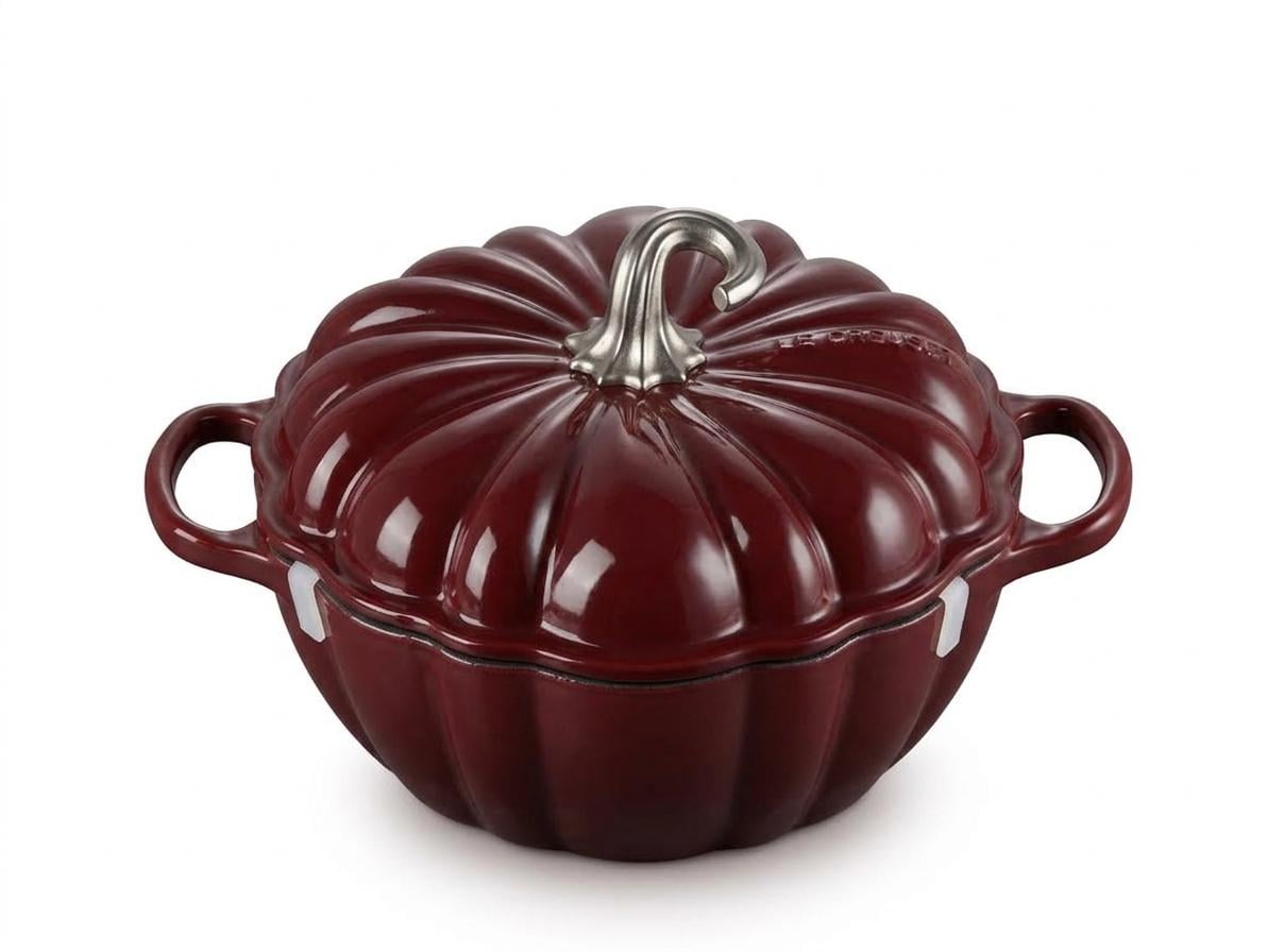 Кастрюля тыква Le Creuset Pumpkin Cocotte чугунная Бордовый (3021194558) Кастрюля тыква Le Creuset Pumpkin Cocotte чугунная Бордовый (3021194558)