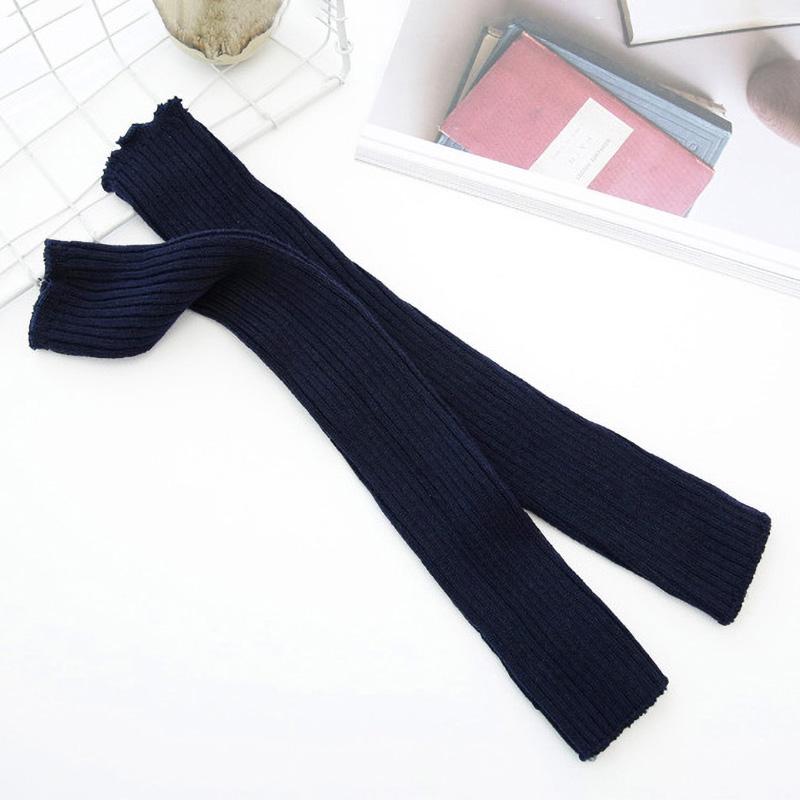 Мітенки в рубчик довгі One size Темно-синій (1637) - фото 3 Мітенки в рубчик довгі One size Темно-синій (1637) - фото 3