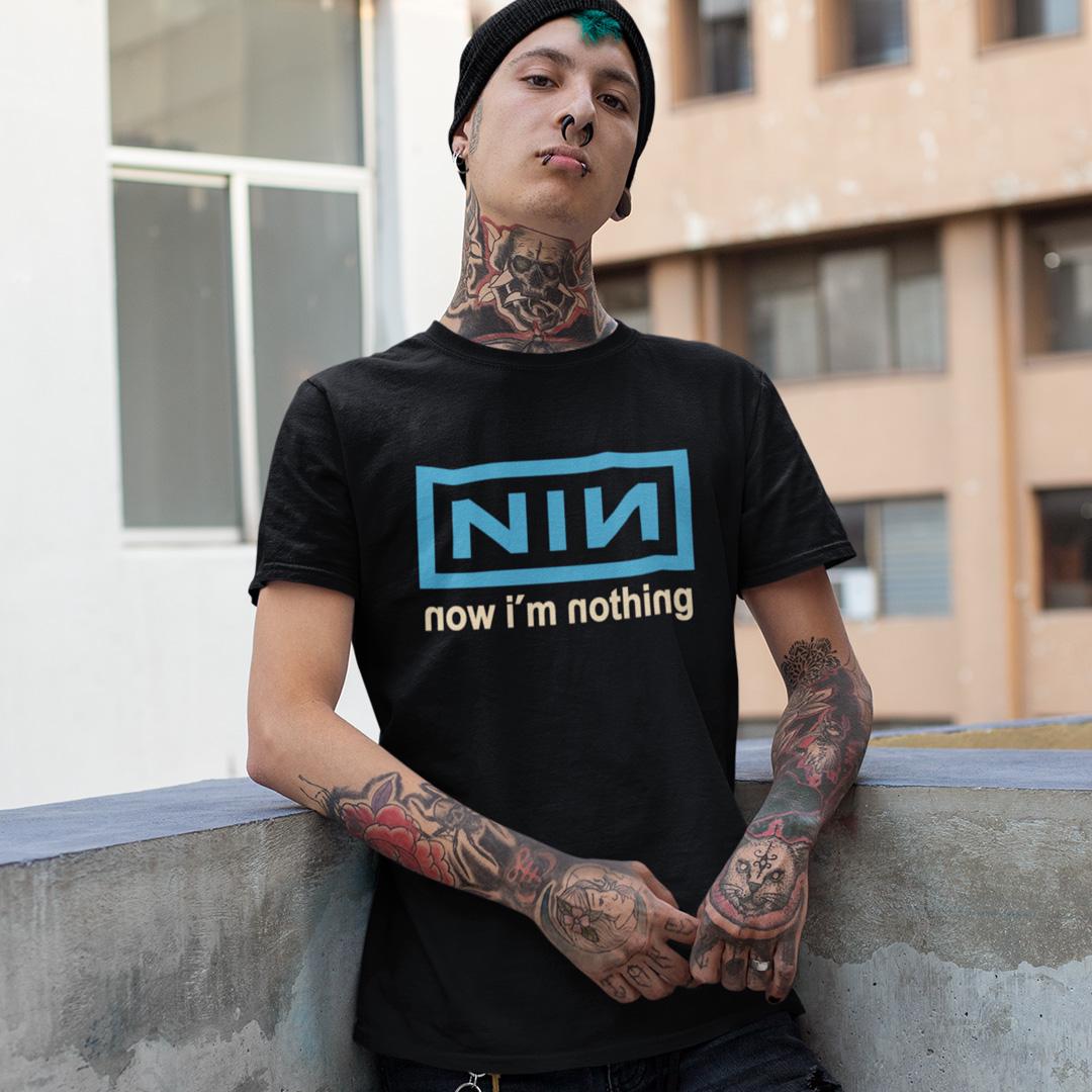 Футболка унисекс Nine Inch Nails Now Im Nothing 2XL Черный (0000009405)