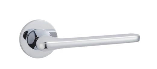 Ручка Genrich на круглой розетке R27.756 CP Хром полированный