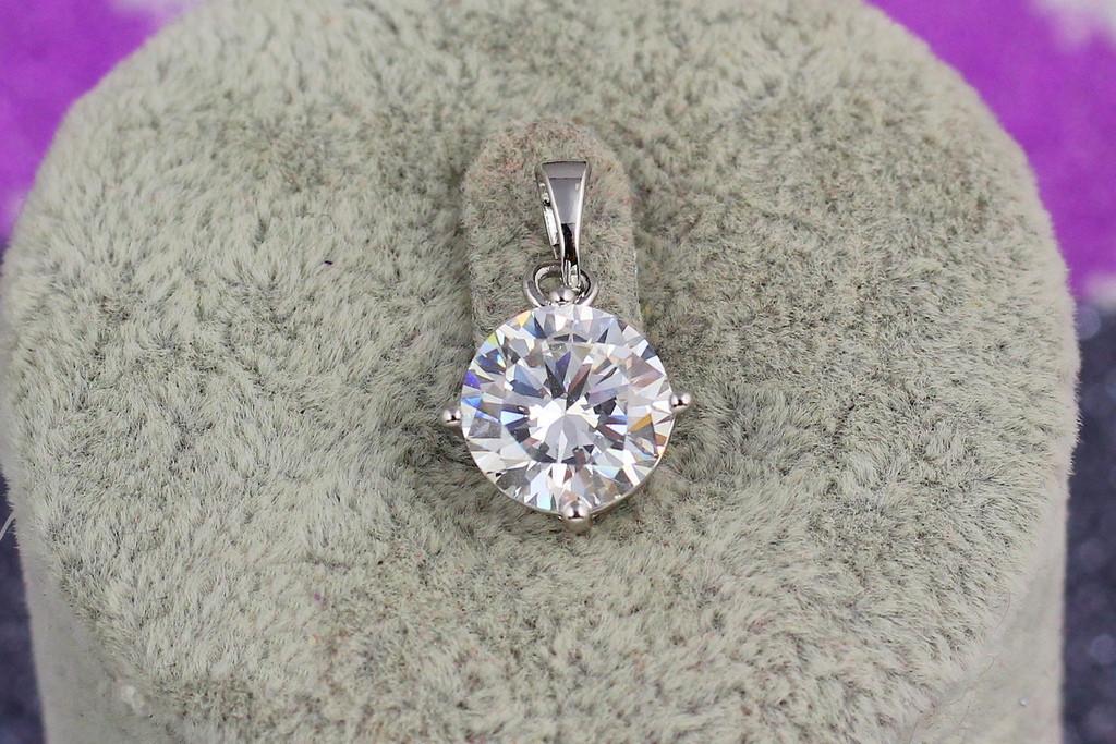Кулон Xuping Jewelry Камешек 10 мм Серебристый