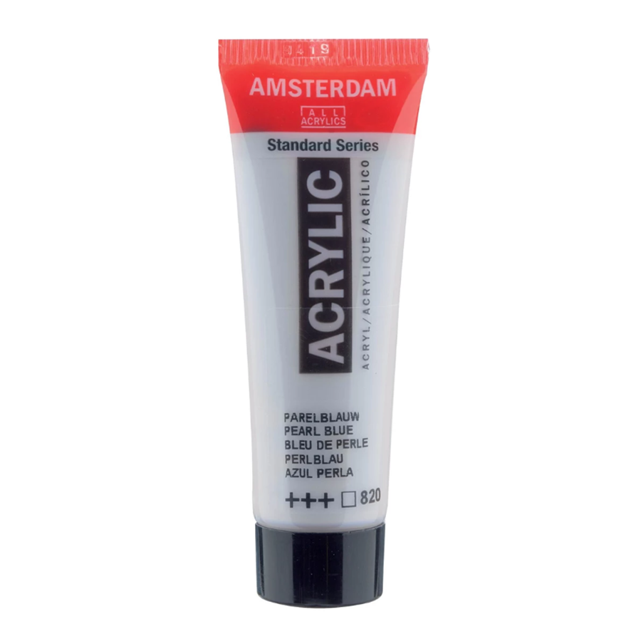Краска акриловая AMSTERDAM Royal Talens 17048200 3 шт. 20 мл 820 Синий перламутровый (8712079395254)