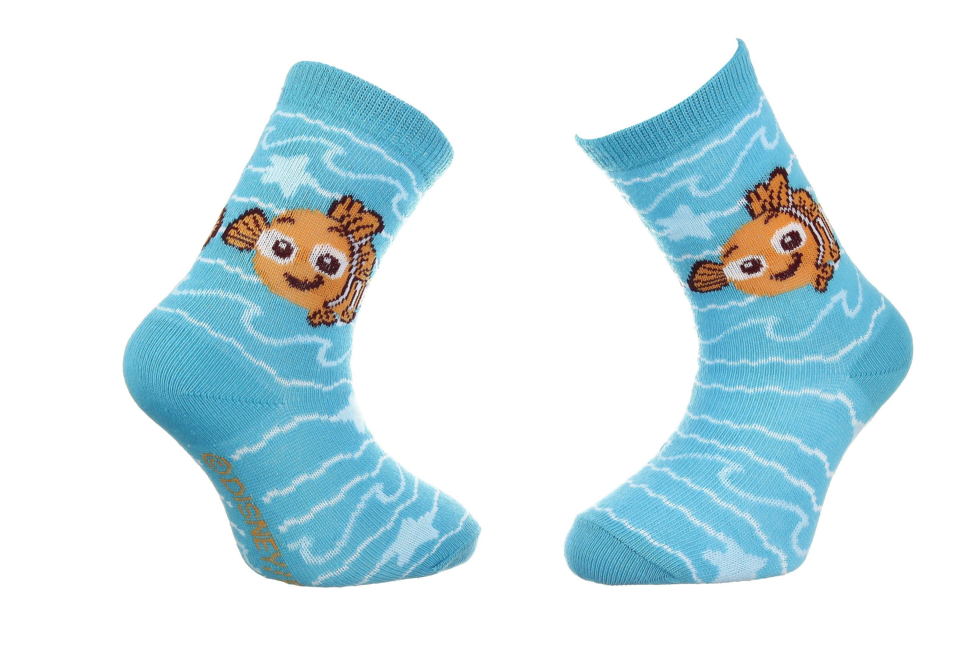Носки Disney Nemo-Baby Boy Nemo Wave Starfish р. 19-22 Blue (43847651-4)