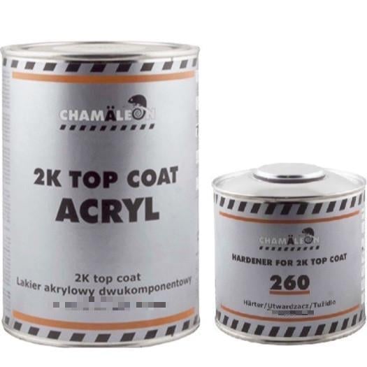 Автоэмаль акриловая Chamaeleon ReadyMix 800 мл и 400 мл 307 Зеленый сад