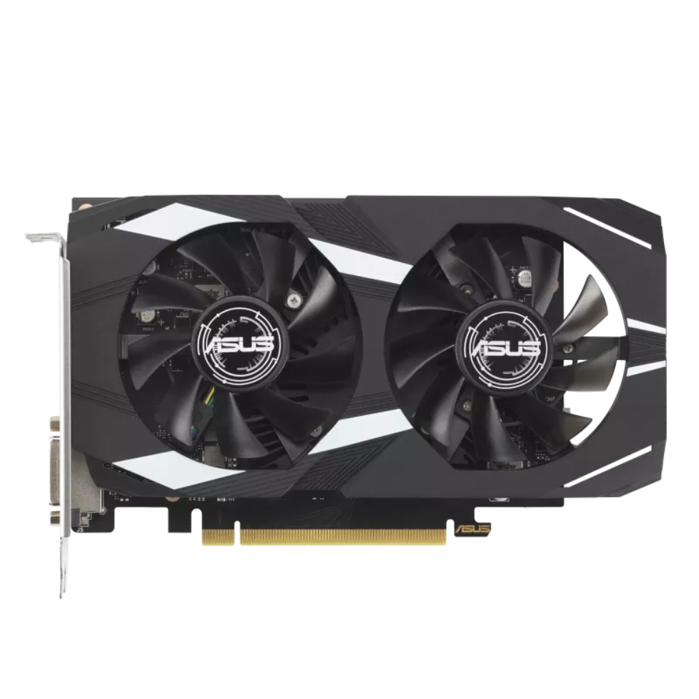 Відеокарта Asus NVIDIA RTX 3050 6 ГБ GDDR6/14000 МГц (DUAL-RTX3050-O6G) - фото 1