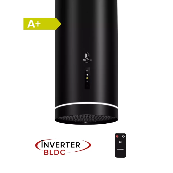 Вытяжка PERFELLI DESIGN RICCO 35 NERO SILENZIO