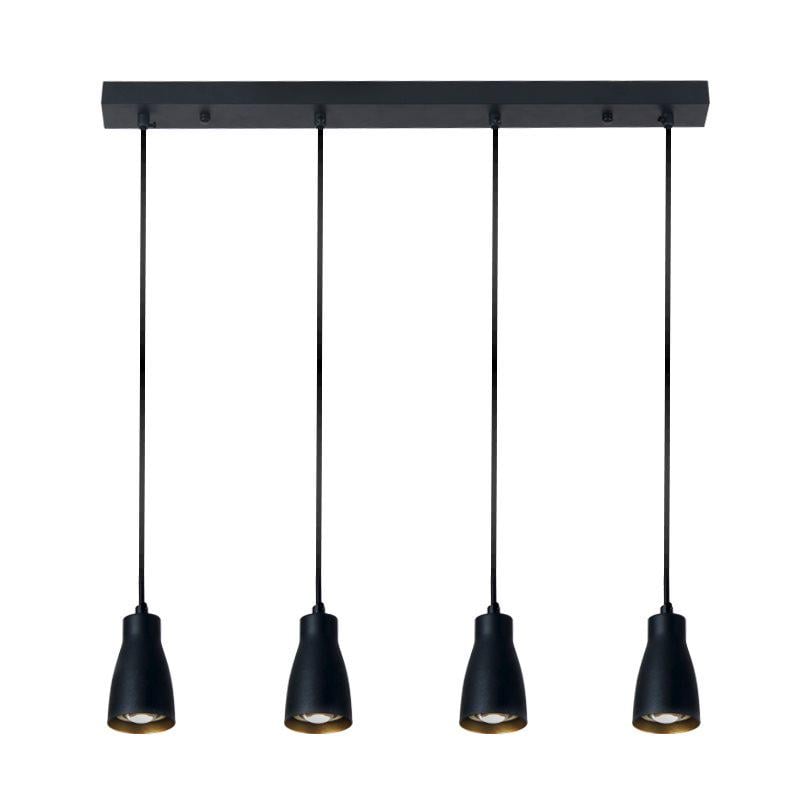 Люстра лофт INN-23047BK на 4 плафона (000041863)
