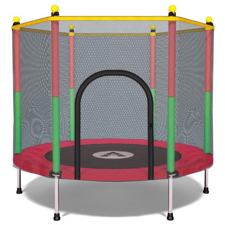 Батут детский с сеткой Atleto KRB01 140 см Красный (21000143) Батут детский с сеткой Atleto KRB01 140 см Красный (21000143)