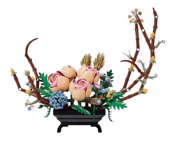 Конструктор Квіткова композиція в кошику 526 дет. (18188185)