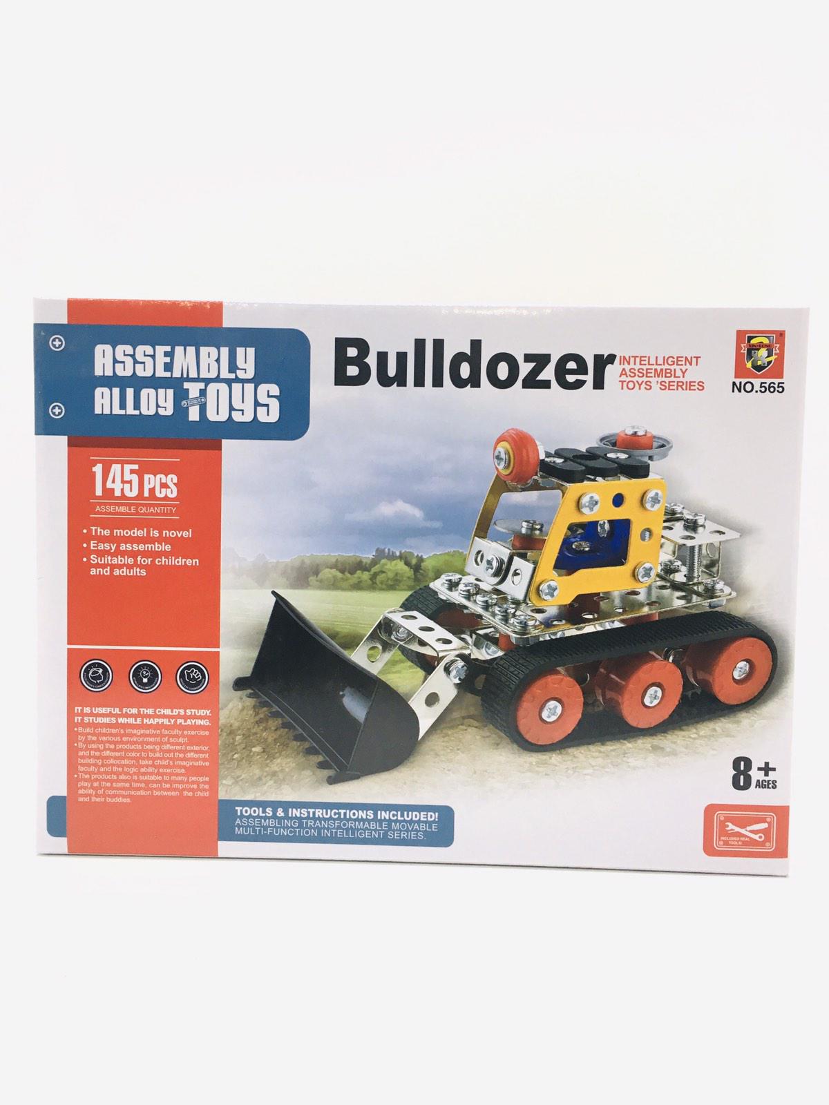 Конструктор металлический Bambi Бульдозер (565)