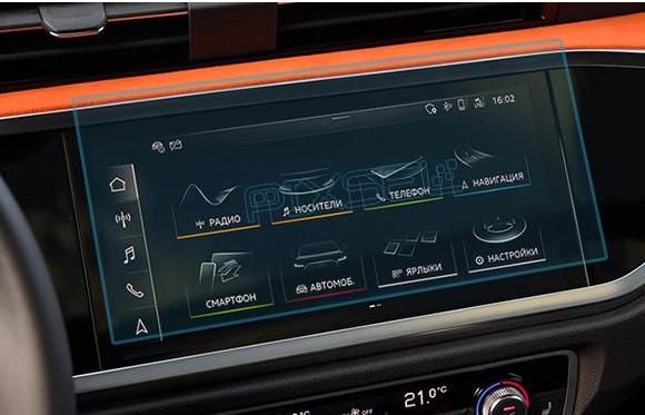 Защитное стекло Pixsel гибридное матовое на монитор Audi Q3/RSQ3 11,1" 2019