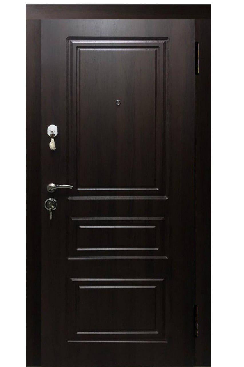 Двері вхідні City Doors Шоколад 0,96х2,04 м Бетон