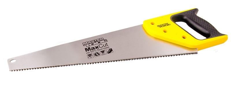 Ножовка столярная MasterTool 400 мм 9TPI Max Cut с 3-D заточкой полированная (14-2840)