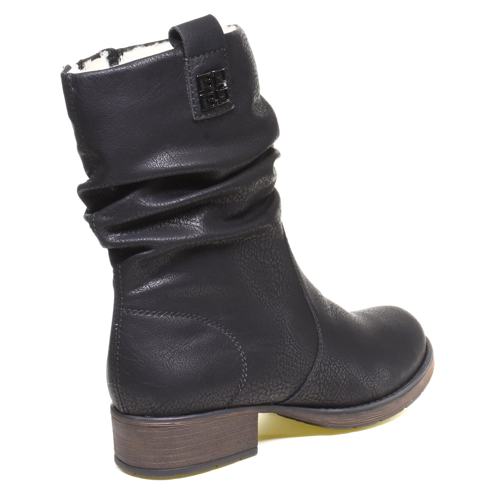 Напівчоботи жіночі зимові Rieker р. 36 Чорний (013355-36) - фото 2 Напівчоботи жіночі зимові Rieker р. 36 Чорний (013355-36) - фото 2