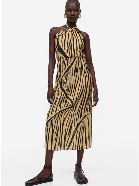 Сукня H&M XXL Бежево-чорний (E22071175053) Сукня H&M XXL Бежево-чорний (E22071175053)