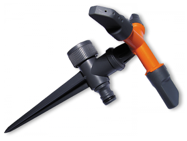 Ороситель вращающийся Gold line 3 рожковый на колу (2657)