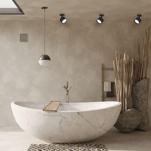 Спот накладной поворотный LEDCOIN ML411-1 под лампу Черный - фото 4