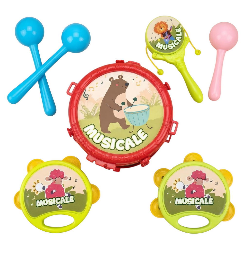 Музичні інструменти для дітей 668 набір 5в1