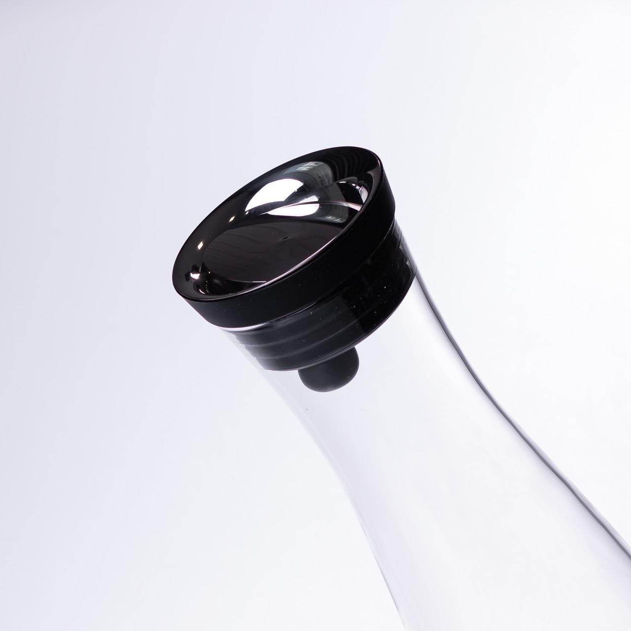 Графін із кришкою для води/соку/лимонаду скляний 1,2 л (HP-19-43) - фото 3 Графін із кришкою для води/соку/лимонаду скляний 1,2 л (HP-19-43) - фото 3