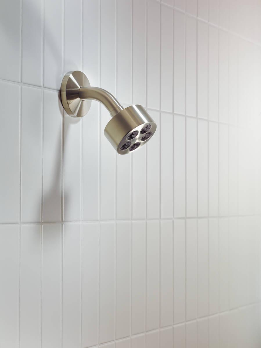 Душ верхний с кронштейном Hansgrohe AXOR One 48490000 73 мм Хром (134118) - фото 3