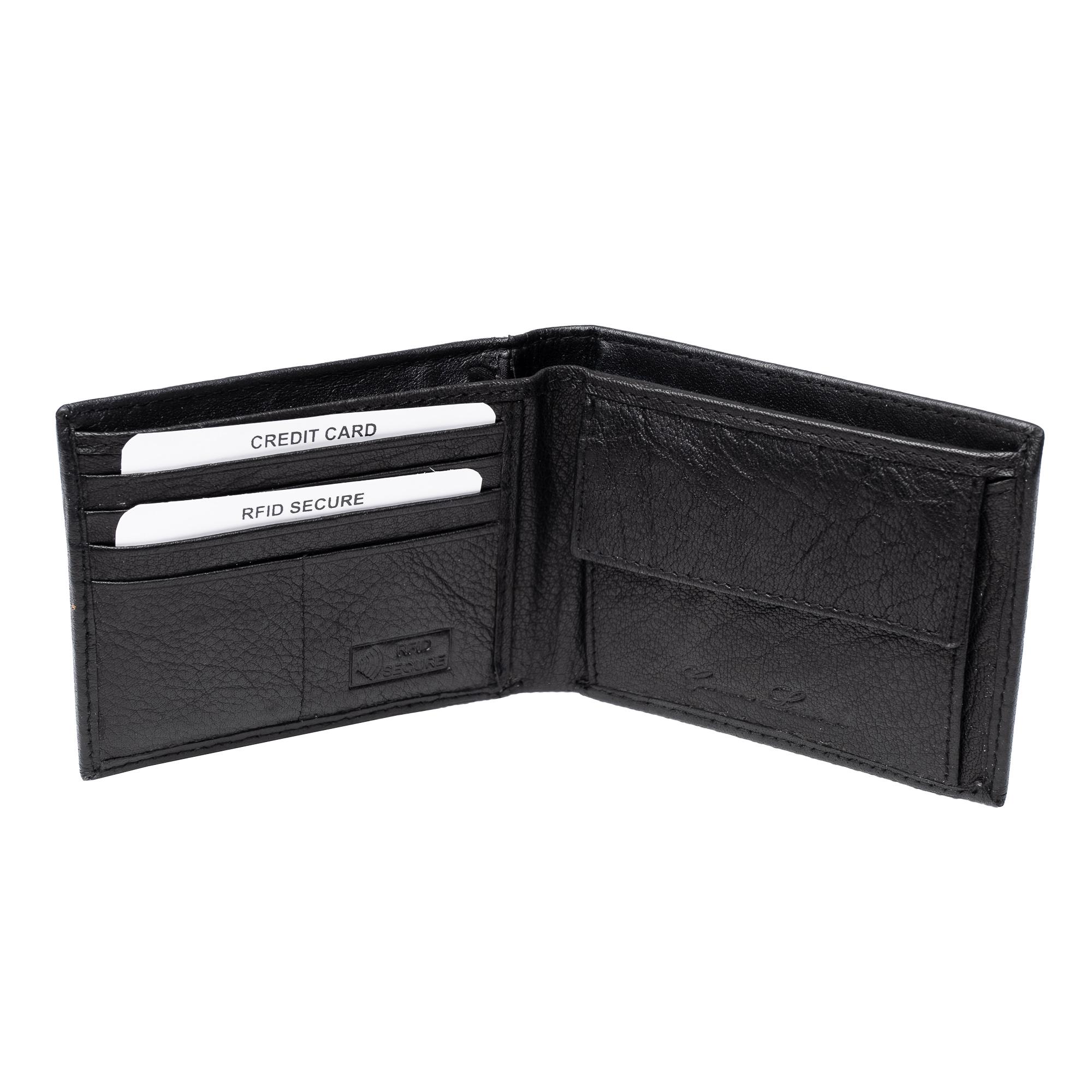 Кошелек кожаный мужской JCB NC52 Black (JCBNC52 BLK) - фото 6 Кошелек кожаный мужской JCB NC52 Black (JCBNC52 BLK) - фото 6