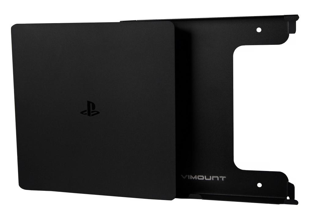 Кріплення на стіну ViMount PlayStation 4 PS4 SLIM Чорний - фото 2