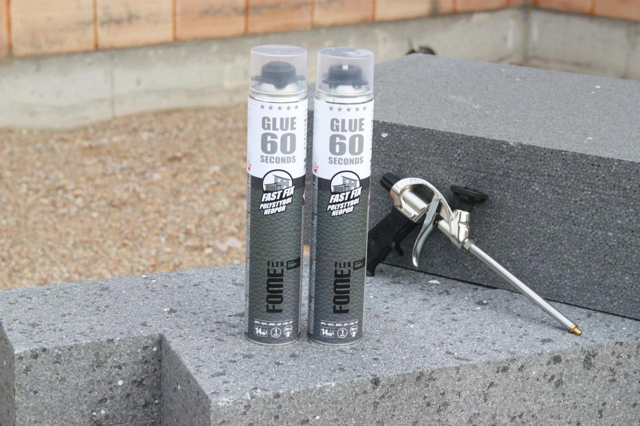 Пена-клей Fome Flex 60 Seconds всесезонная 750 мл Желтый (01-3-2-018) - фото 2