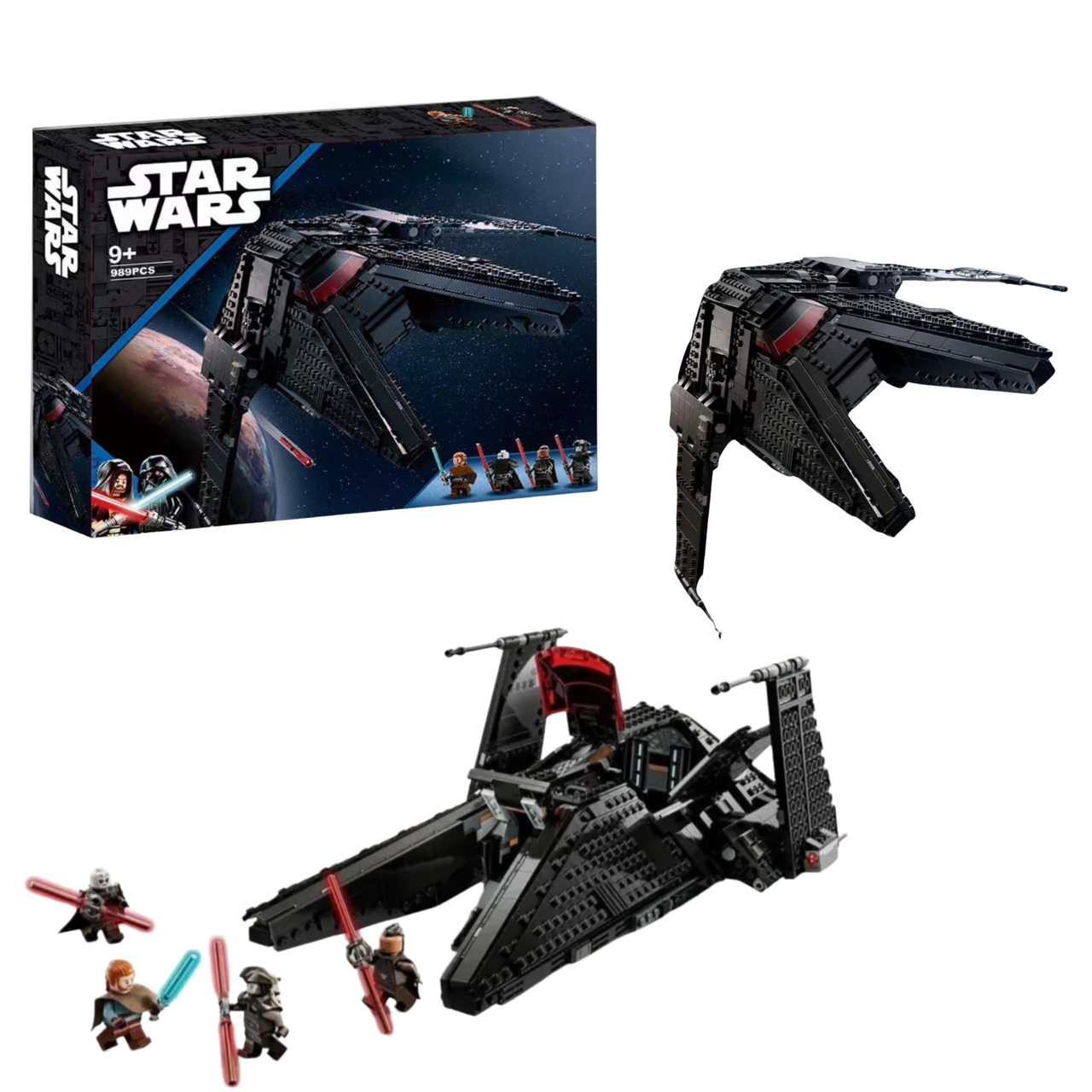 Конструктор Star Wars Інквізиторський винищувач 969 деталей - фото 2 Конструктор Star Wars Інквізиторський винищувач 969 деталей - фото 2