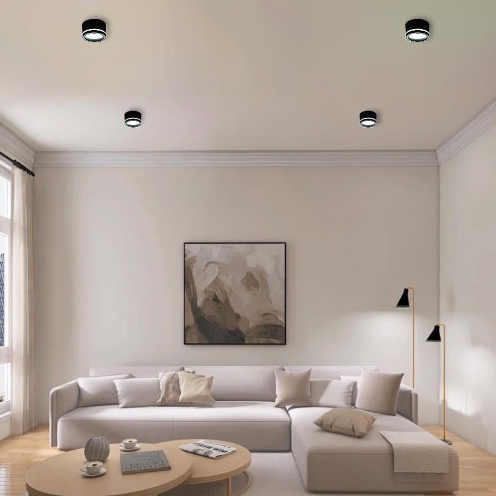 Светильник потолочный ESLLSE GELA R GX53 85x70 мм Черный (10513-1) - фото 11 Светильник потолочный ESLLSE GELA R GX53 85x70 мм Черный (10513-1) - фото 11