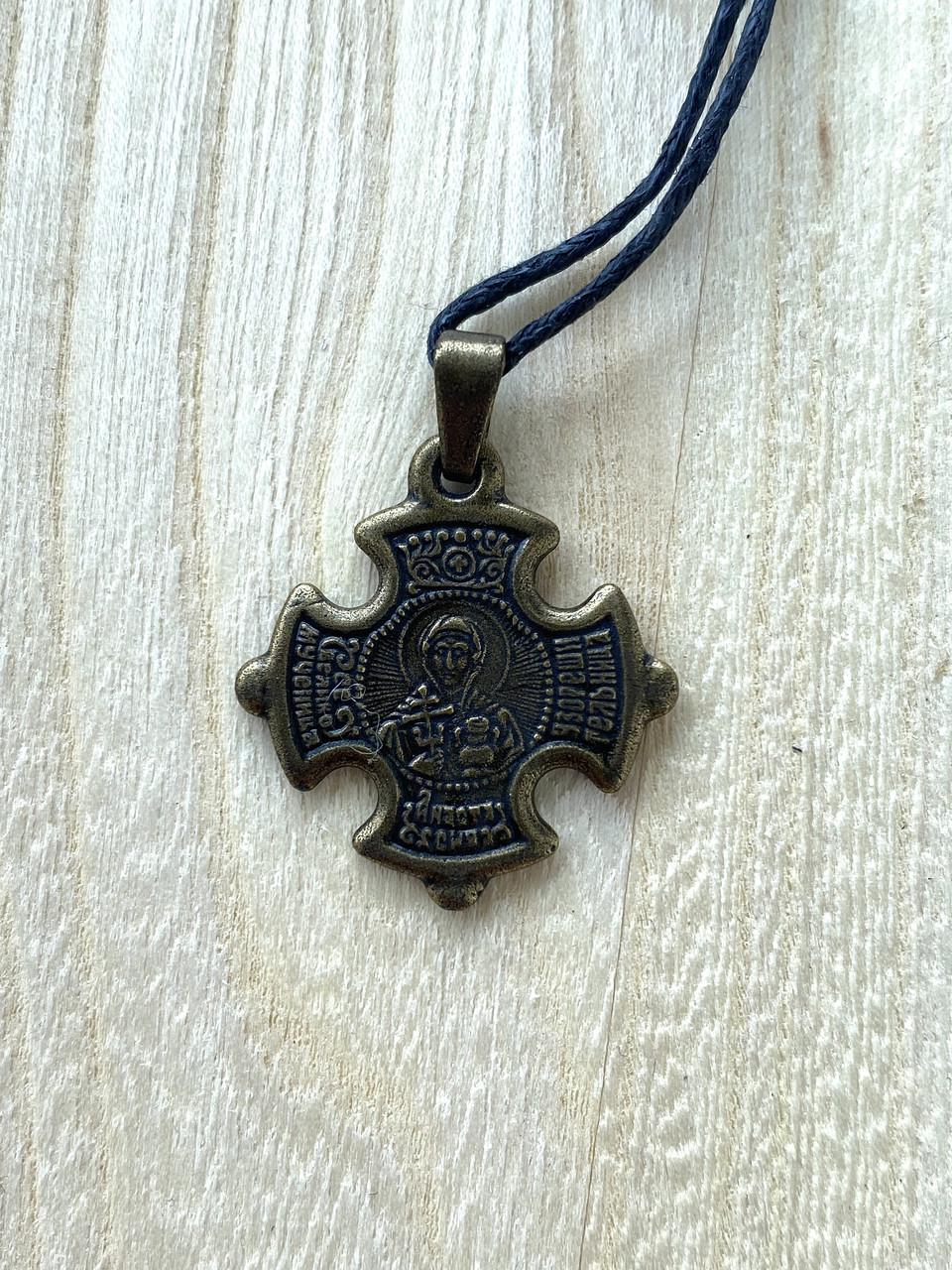 Подвес именный нательный крест Анастасия