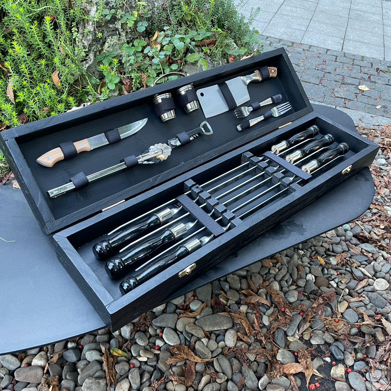 Набор шампуров в кейсе Black Box X-7 S1