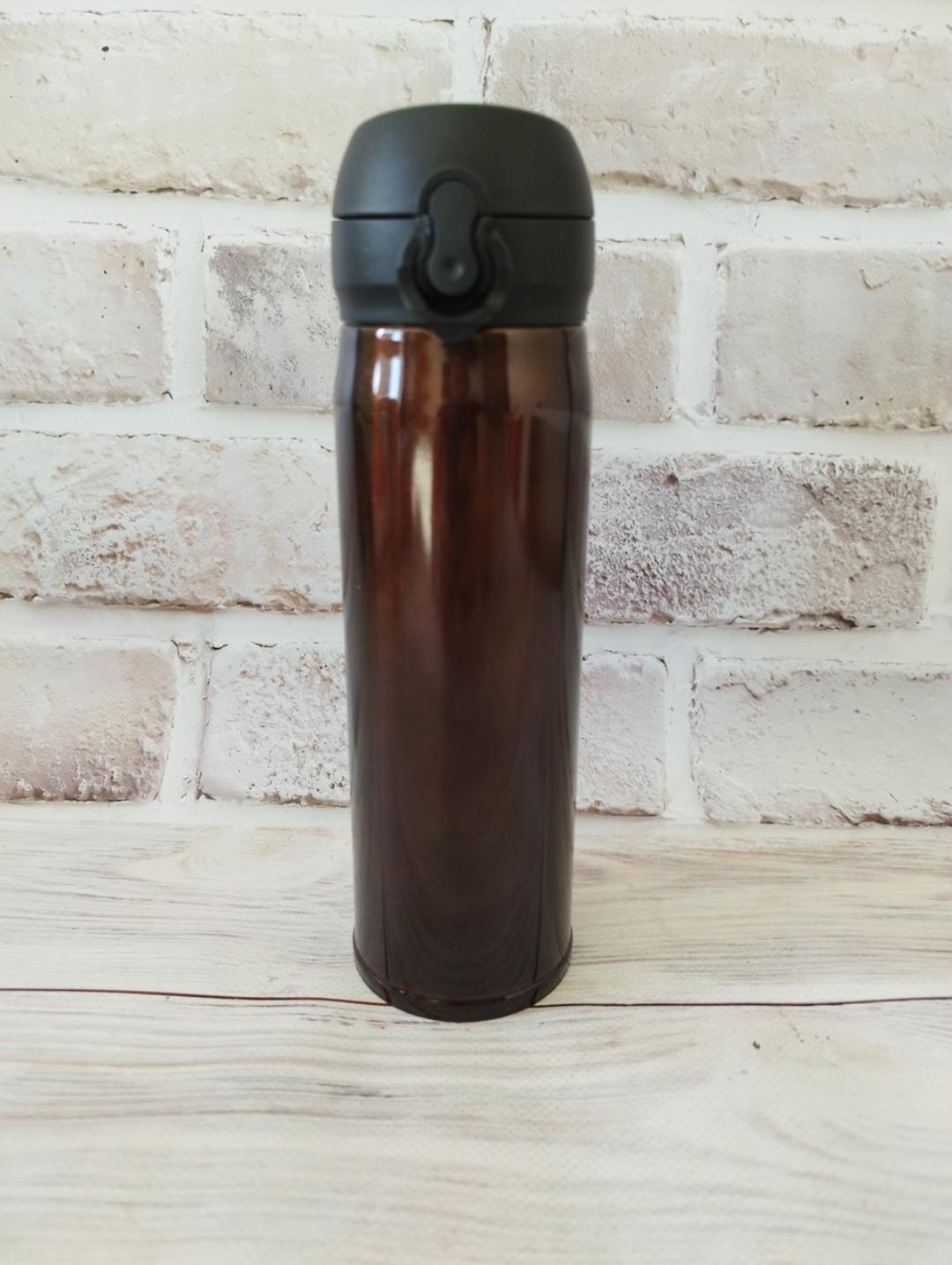 Термочашка Stenson нержавіюча сталь 500 мл Коричневий (18005724)