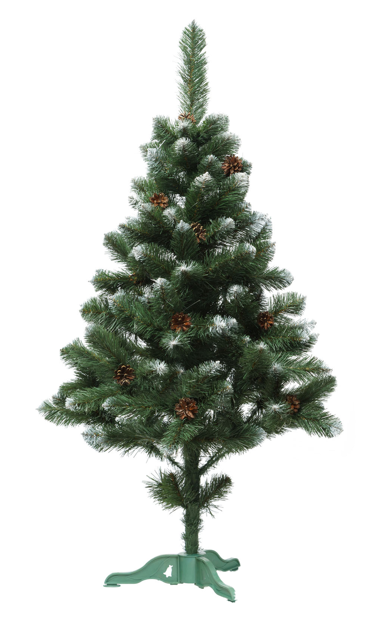 Ялина штучна з інієм та шишками Імператор 1,5 м (120729)