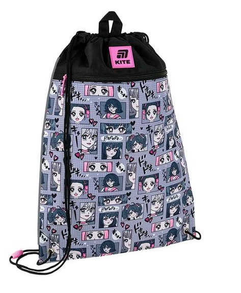 Сумка для обуви KITE 601M Anime Girl (K25-601M-9)