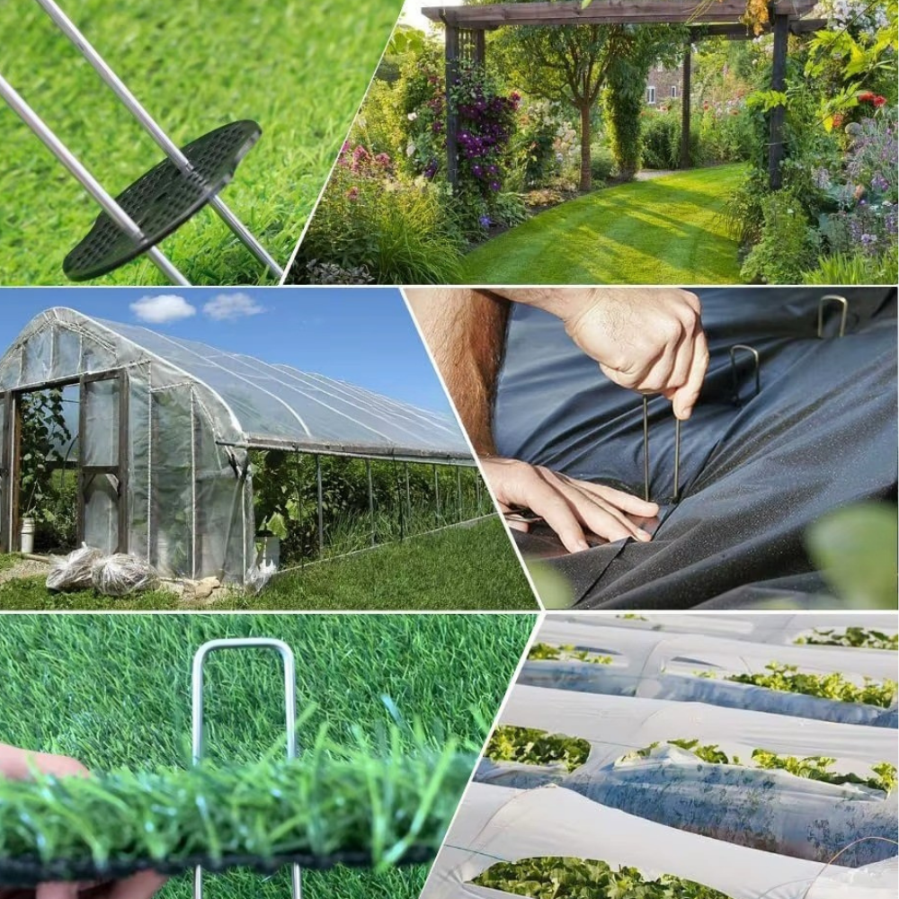 Набір скоб садові кріпильні металеві оцинковані універсальні 10 шт. 4х20 см (skoby_20cm) - фото 5 Набір скоб садові кріпильні металеві оцинковані універсальні 10 шт. 4х20 см (skoby_20cm) - фото 5