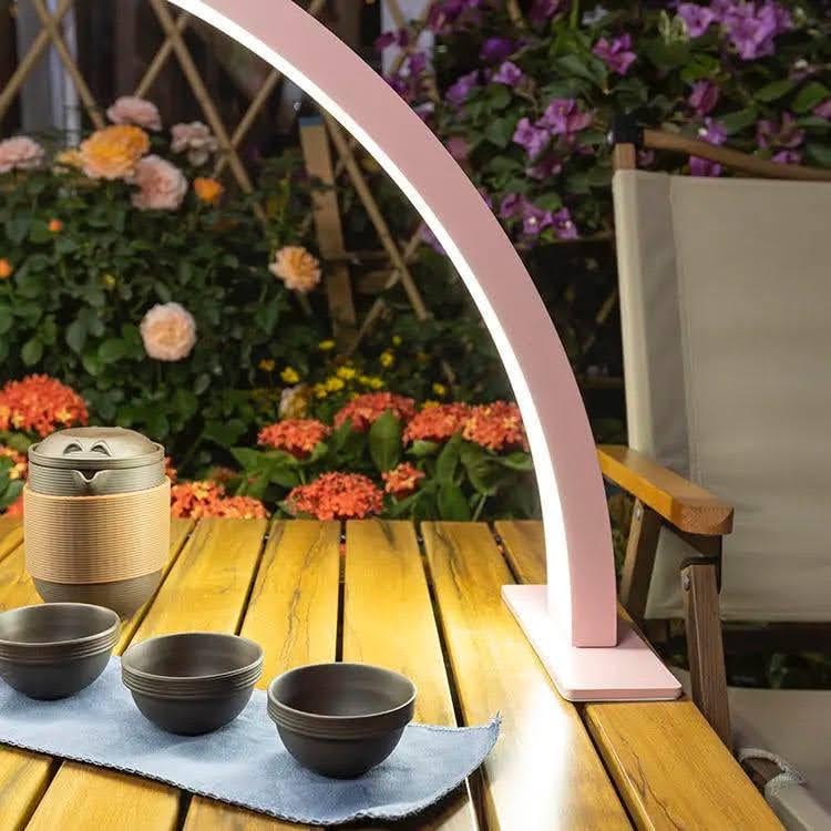 Лампа-півмісяць настільна безтіньова LED HQ-80x 82 см на 70 Вт Рожевий - фото 7 Лампа-півмісяць настільна безтіньова LED HQ-80x 82 см на 70 Вт Рожевий - фото 7