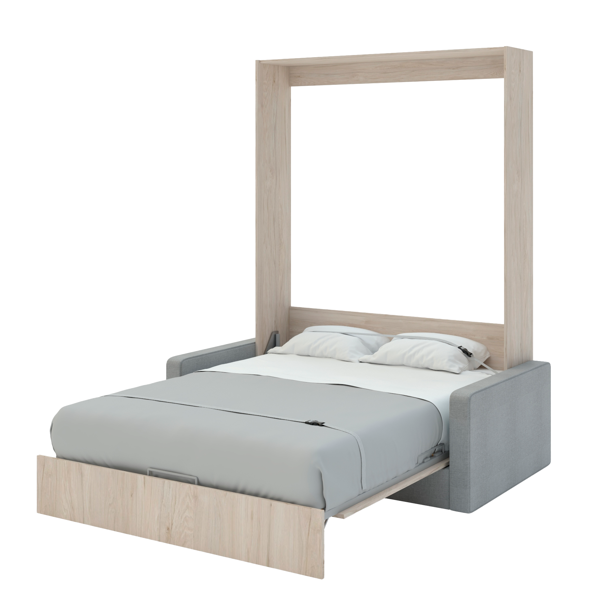 Шкаф-кровать-диван MIRA SOFA NEW-140 Гикори Рокфорд Светлый Шкаф-кровать-диван MIRA SOFA NEW-140 Гикори Рокфорд Светлый