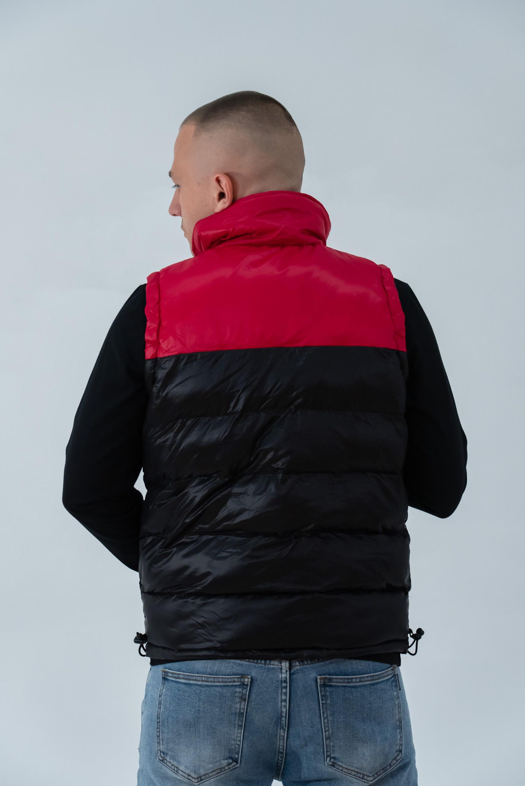 Жилет чоловічий Alpine Crown Vest Aspen ACPV-50748 р. 50 Black/Red - фото 4