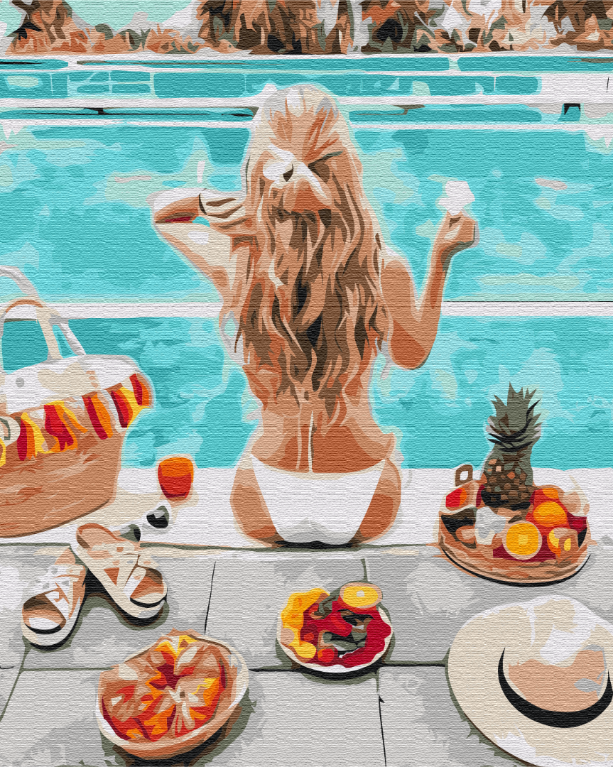 Картина по номерам Brushme Летние выходные 40x50 см (BS51630)