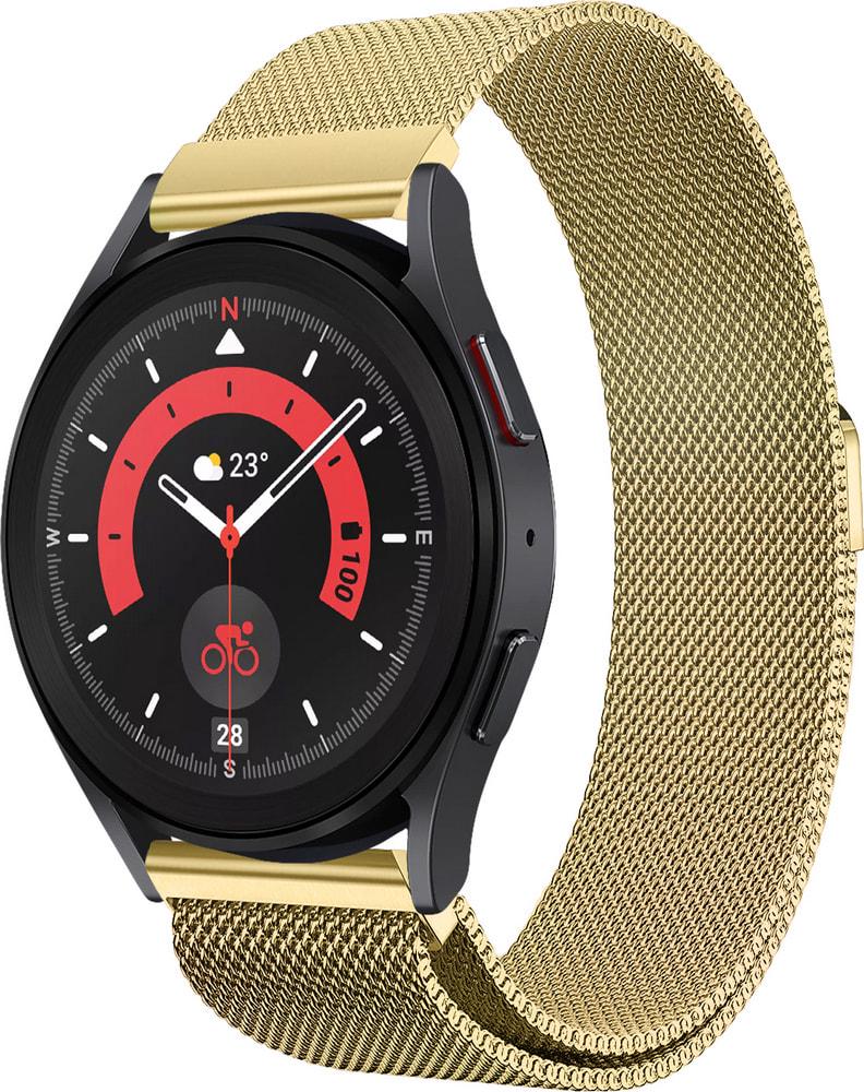 Ремешок Миланская петля Milano для Galaxy Watch 5 Pro Gold (29182-2A)
