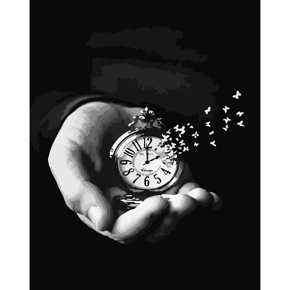 Картина по номерам Strateg Премиум Непрерывное время 40х50 см (DY044)