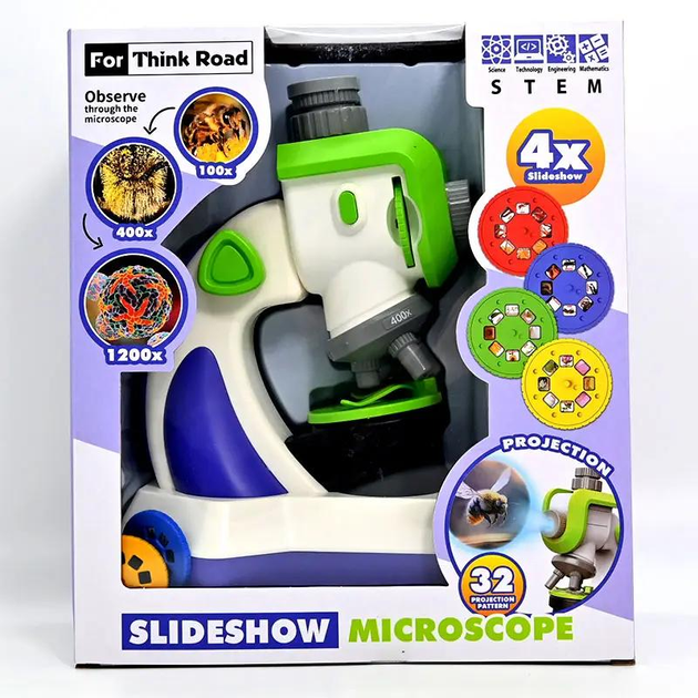 Мікроскоп дитячий цифровий для досліджень 100x/1200x (24849770) - фото 9 Мікроскоп дитячий цифровий для досліджень 100x/1200x (24849770) - фото 9