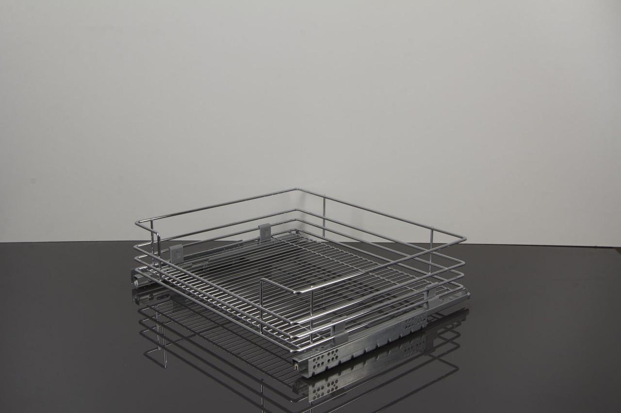 Ящик висувний гратчастий Vibo 145 на напрямних часткового висування з доводчиком для модуля 600 мм (18596)